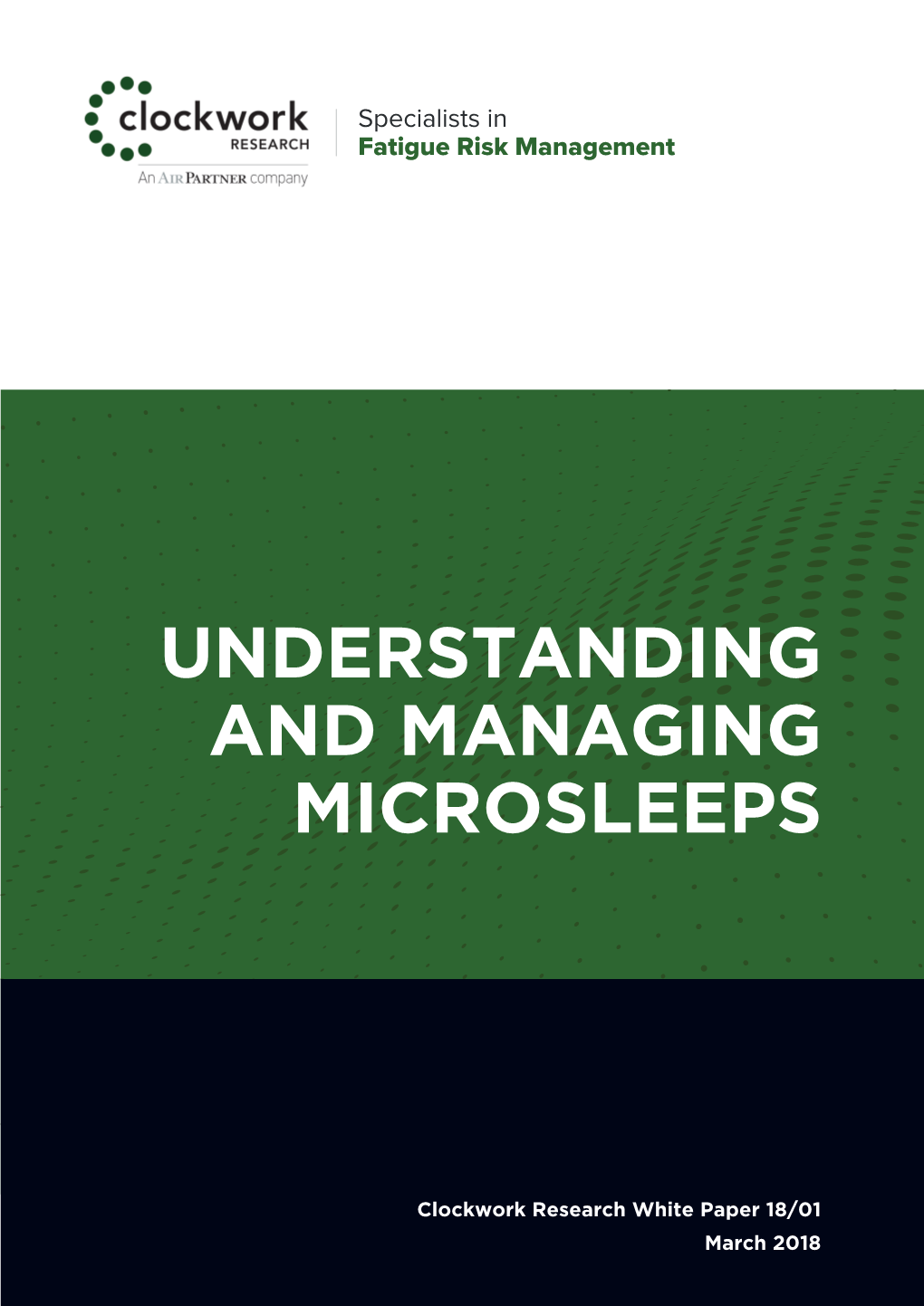 Understanding and Managing Microsleeps