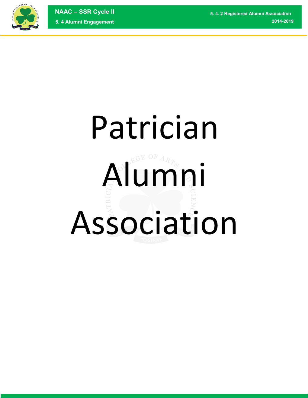 Alumni Association Registration