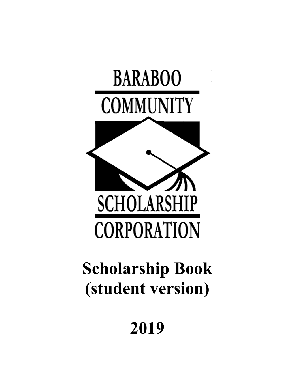 Scholarship Book (Student Version) 2019