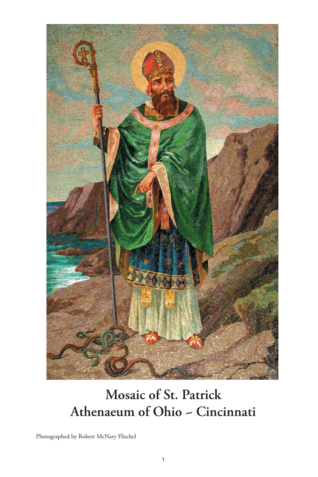 Mosaic of St. Patrick Athenaeum of Ohio ~ Cincinnati