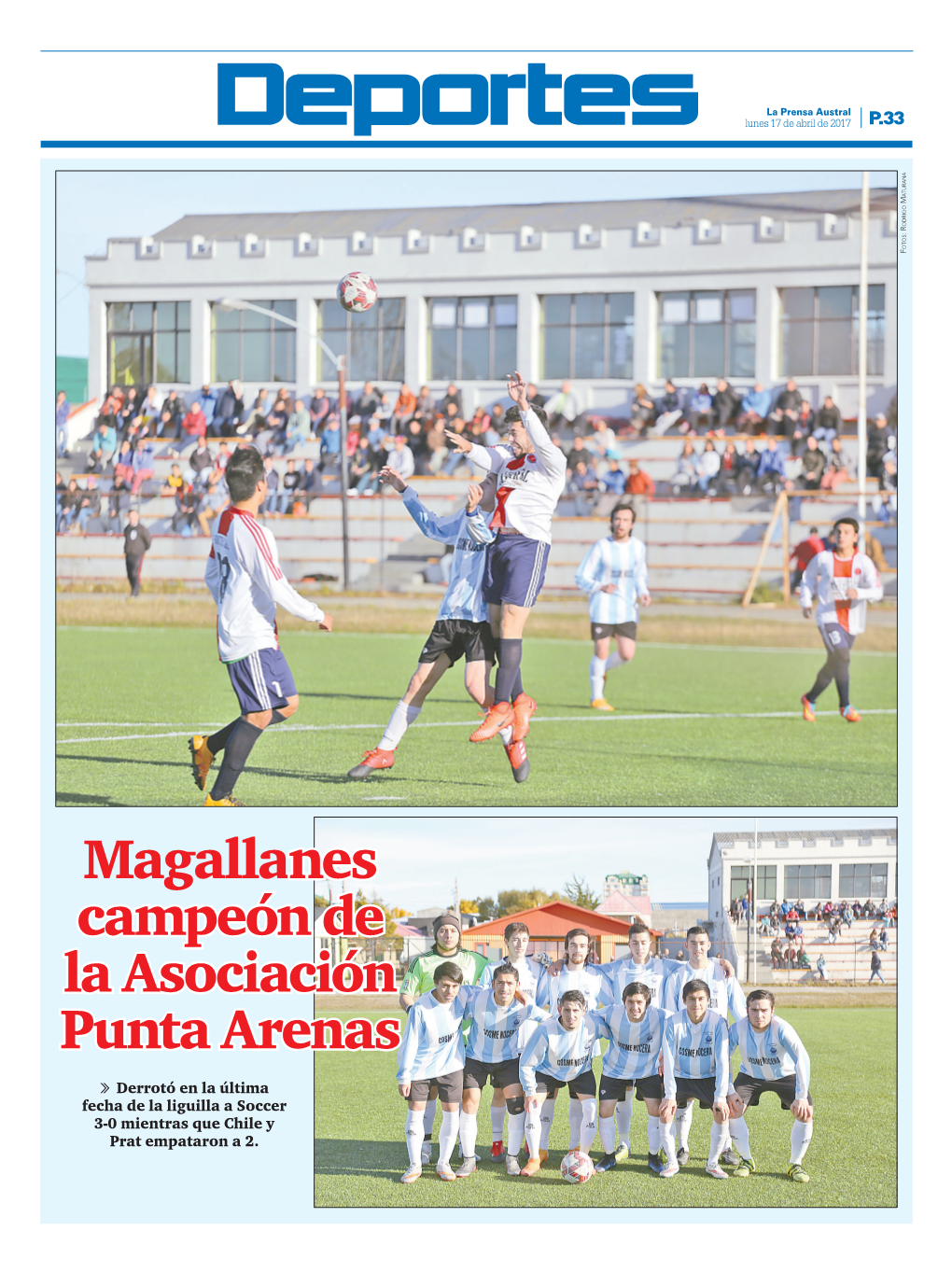 Magallanes Campeón De La Asociación Punta Arenas