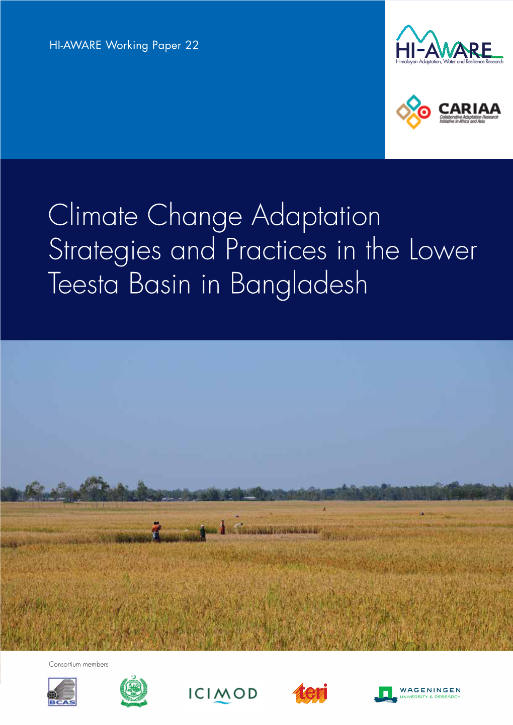 Climate Change Adaptation Strategies and Practices in the Lower Teesta Basin in Bangladesh