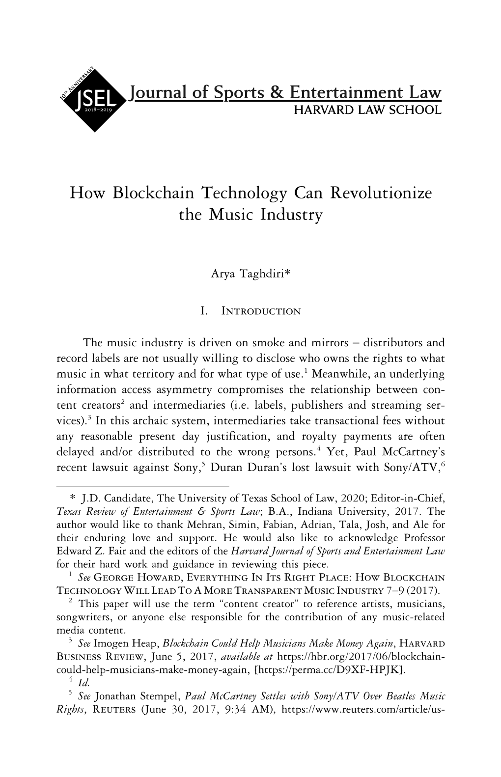 How Blockchain Technology Can Revolutionize the Music Industry