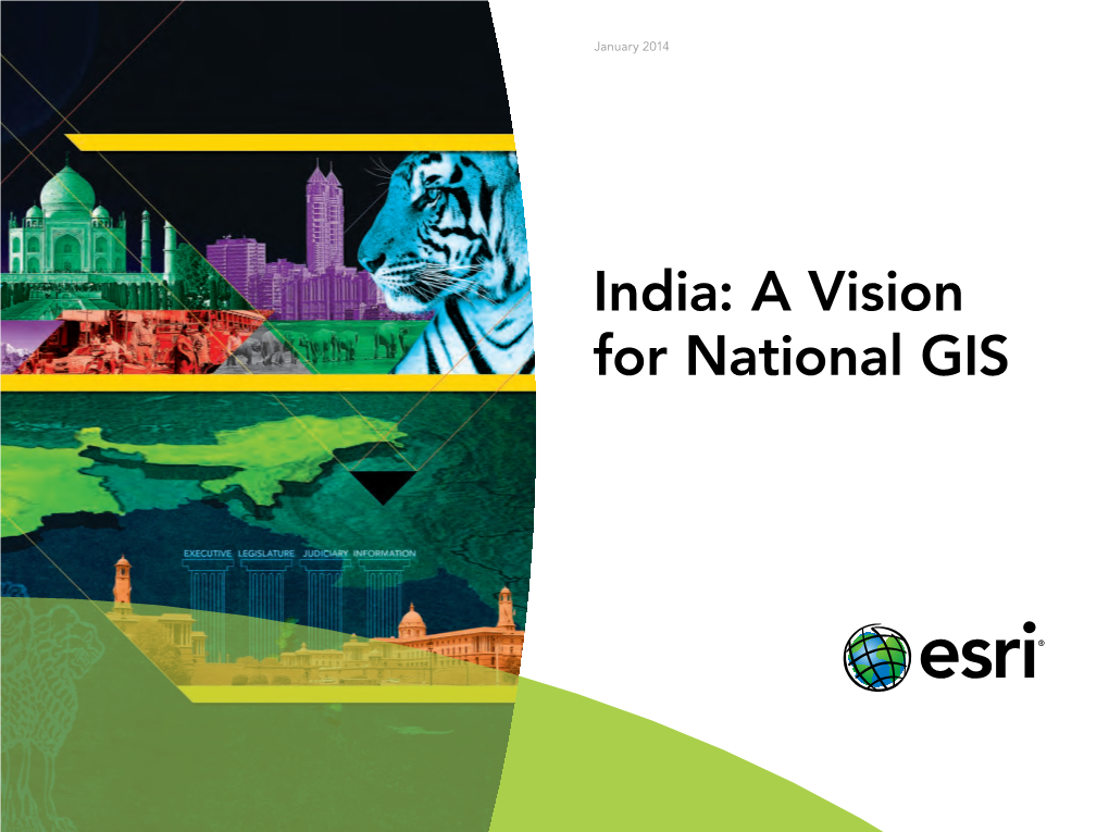 India: a Vision for National GIS Table of Contents