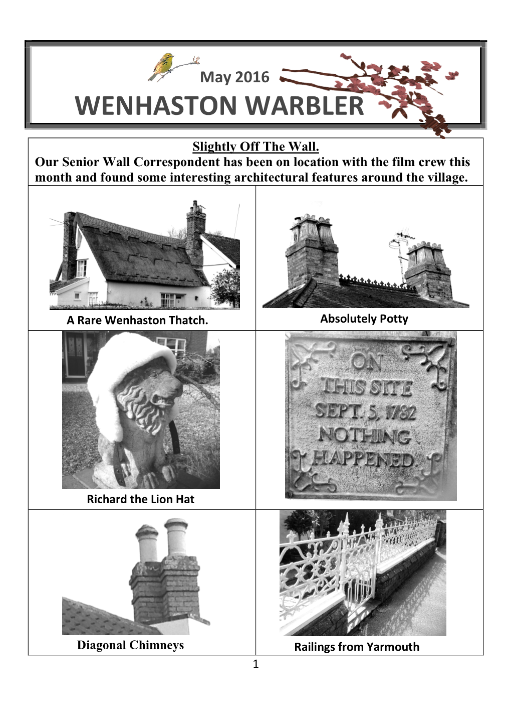 Wenhaston Warbler