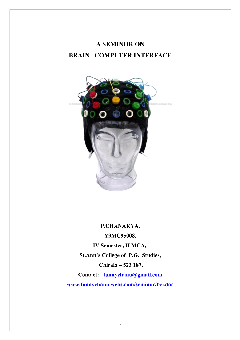 Brain Computer Interface