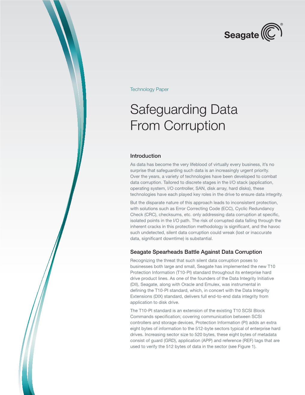 Safeguarding Data from Corruption