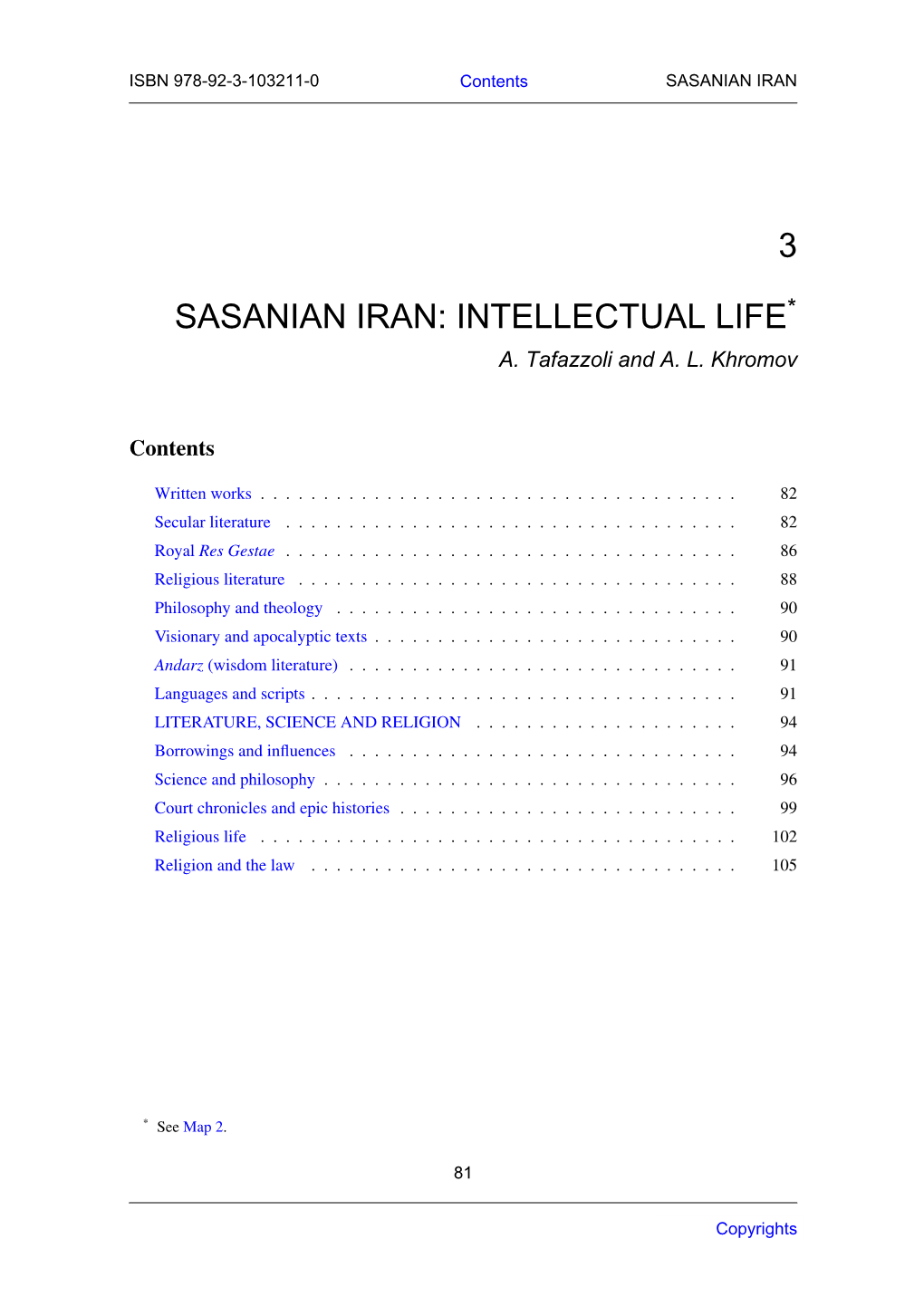 3 Sasanian Iran: Intellectual Life