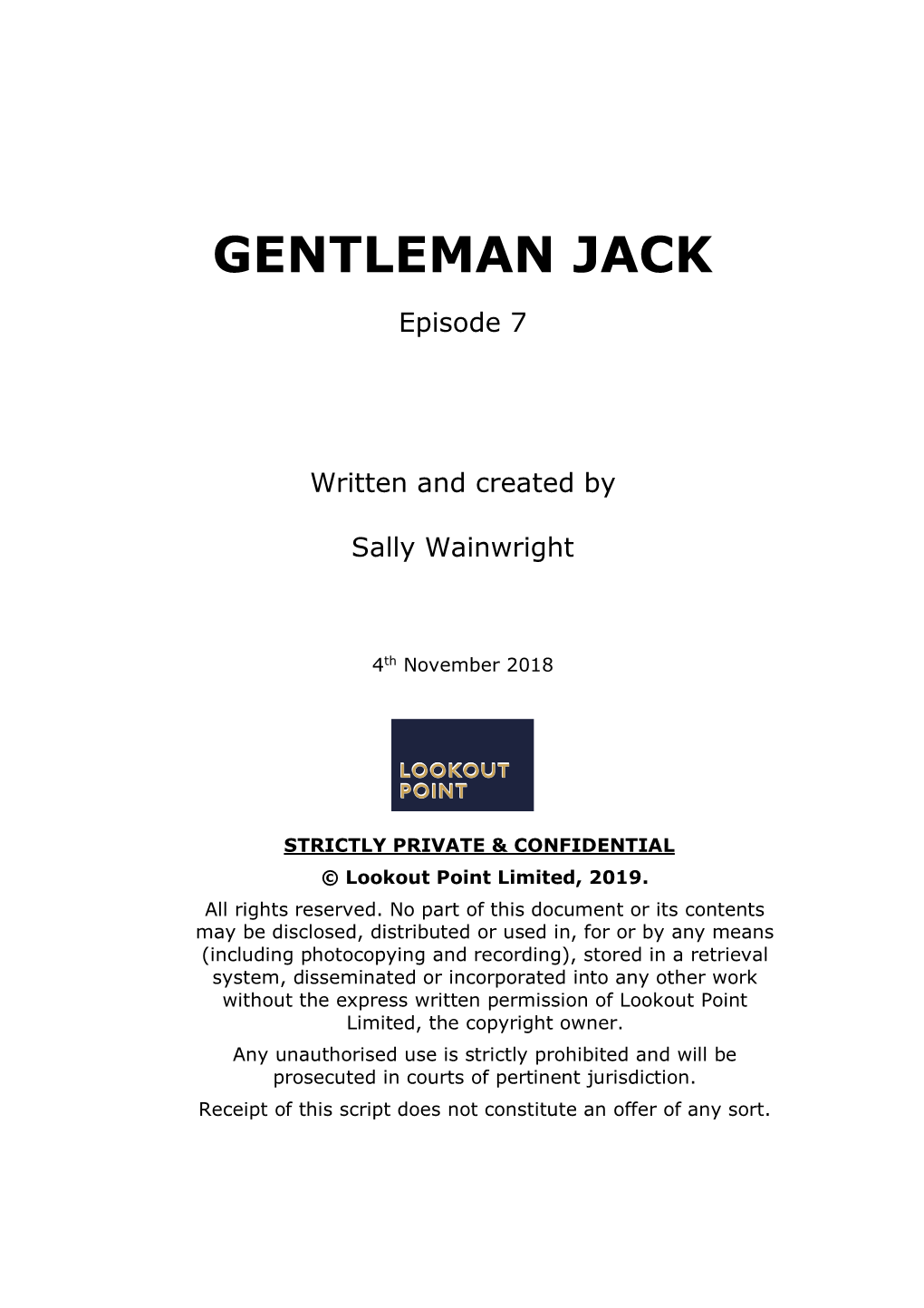 Gentleman Jack