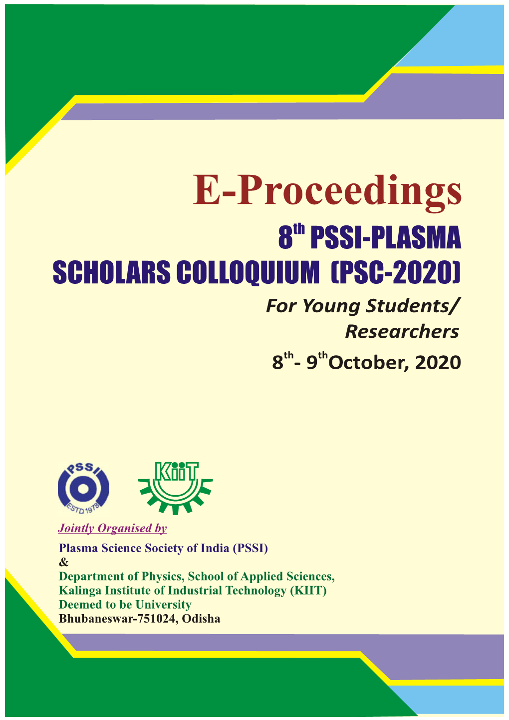 E-Proceedings of PSC 2020
