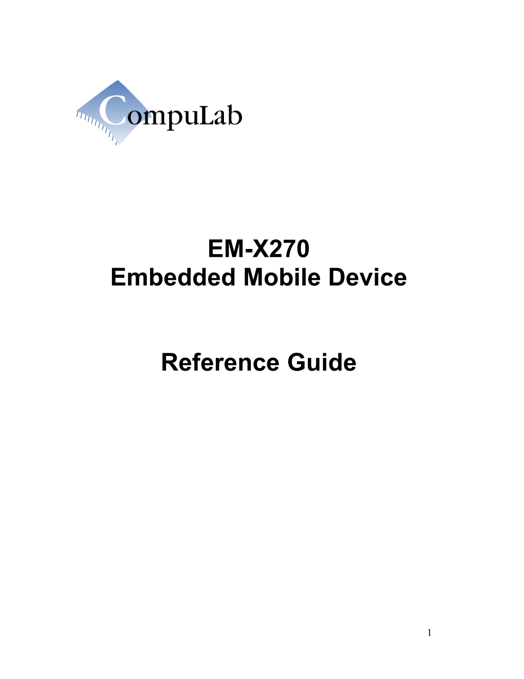 EM-X270 Reference Guide” for NOR Flash Memory Map