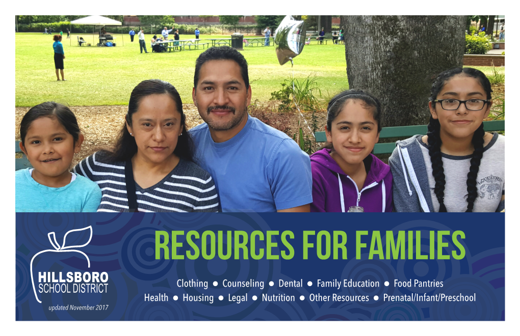 Resources for Families