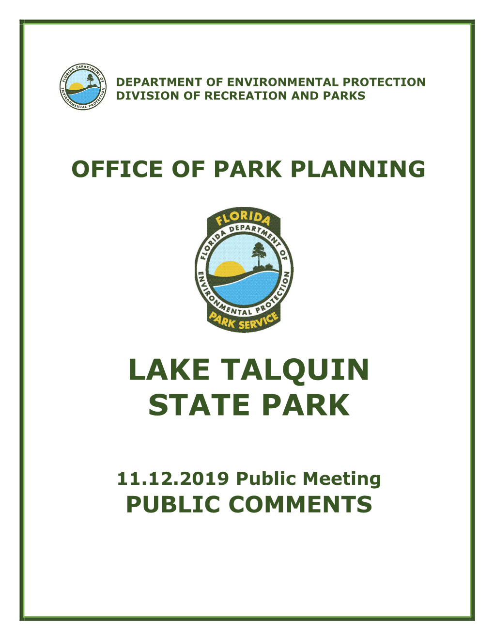Lake Talquin State Park