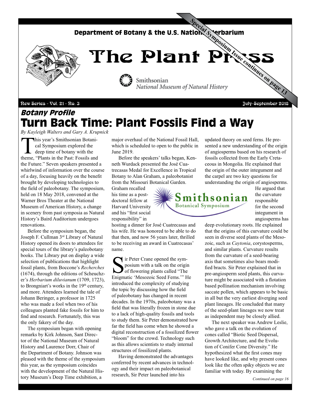 Plant Press, Vol. 21, No. 3