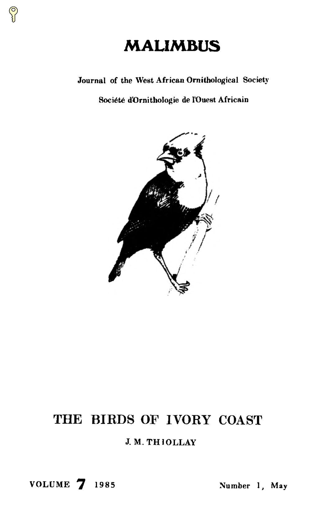 Birds of Ivory Coast: Status and Distribution