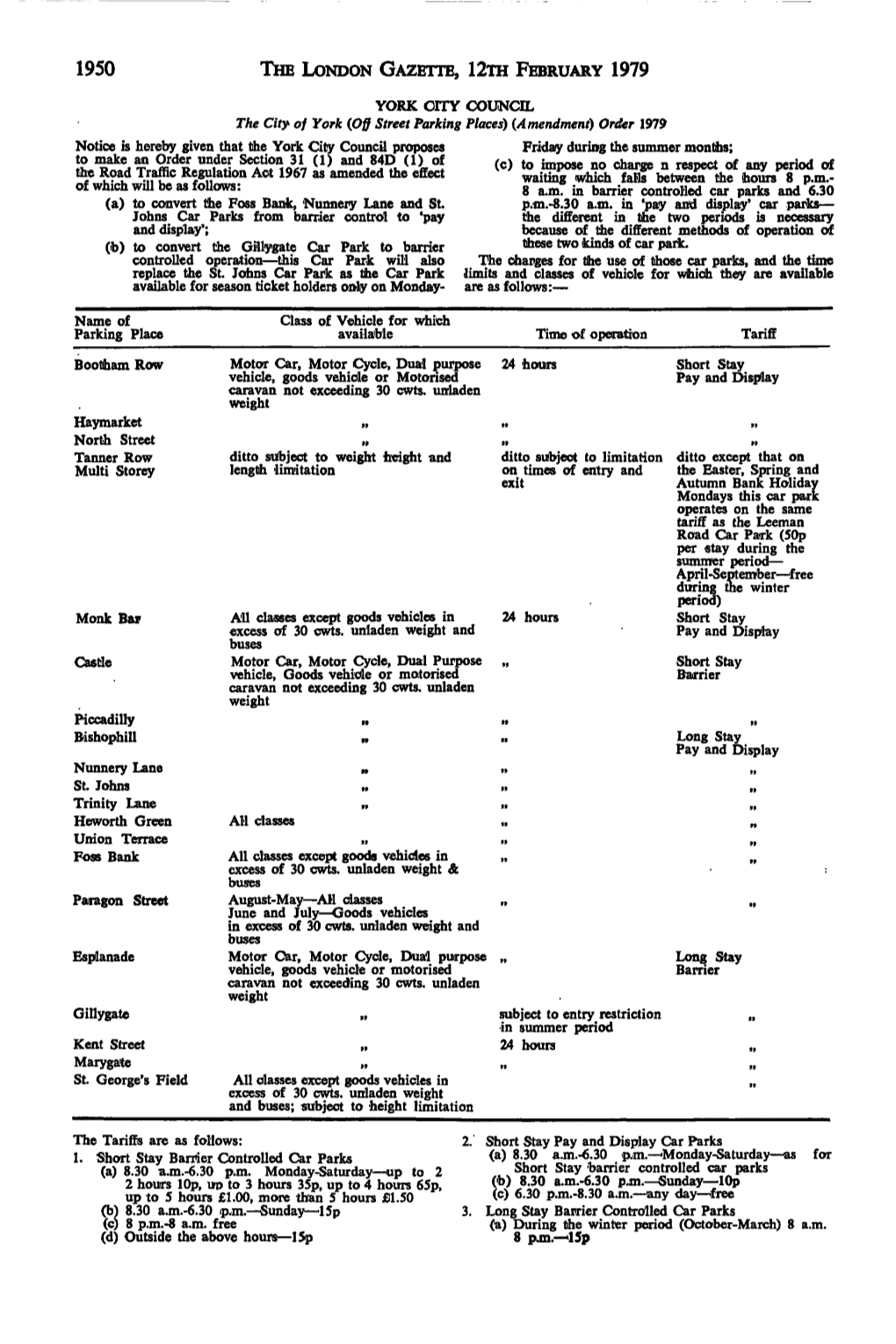 THE LONDON GAZETTE, 12Ih FEBRUARY 1979