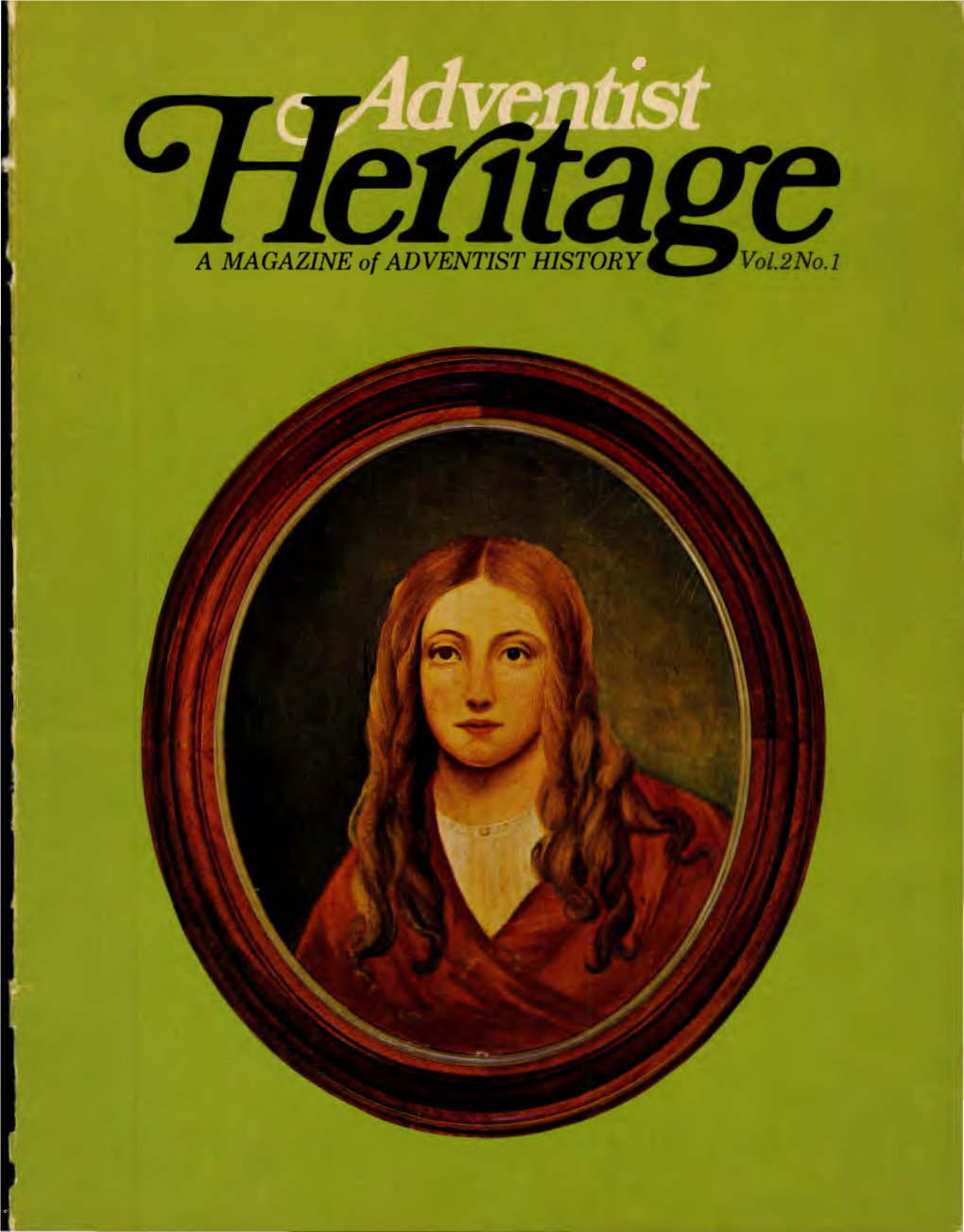 Adventist Heritage, Summer 1975