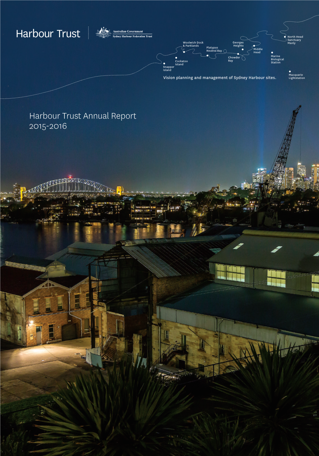 Sydney Harbour Federation Trust Annual Report 2015-2016