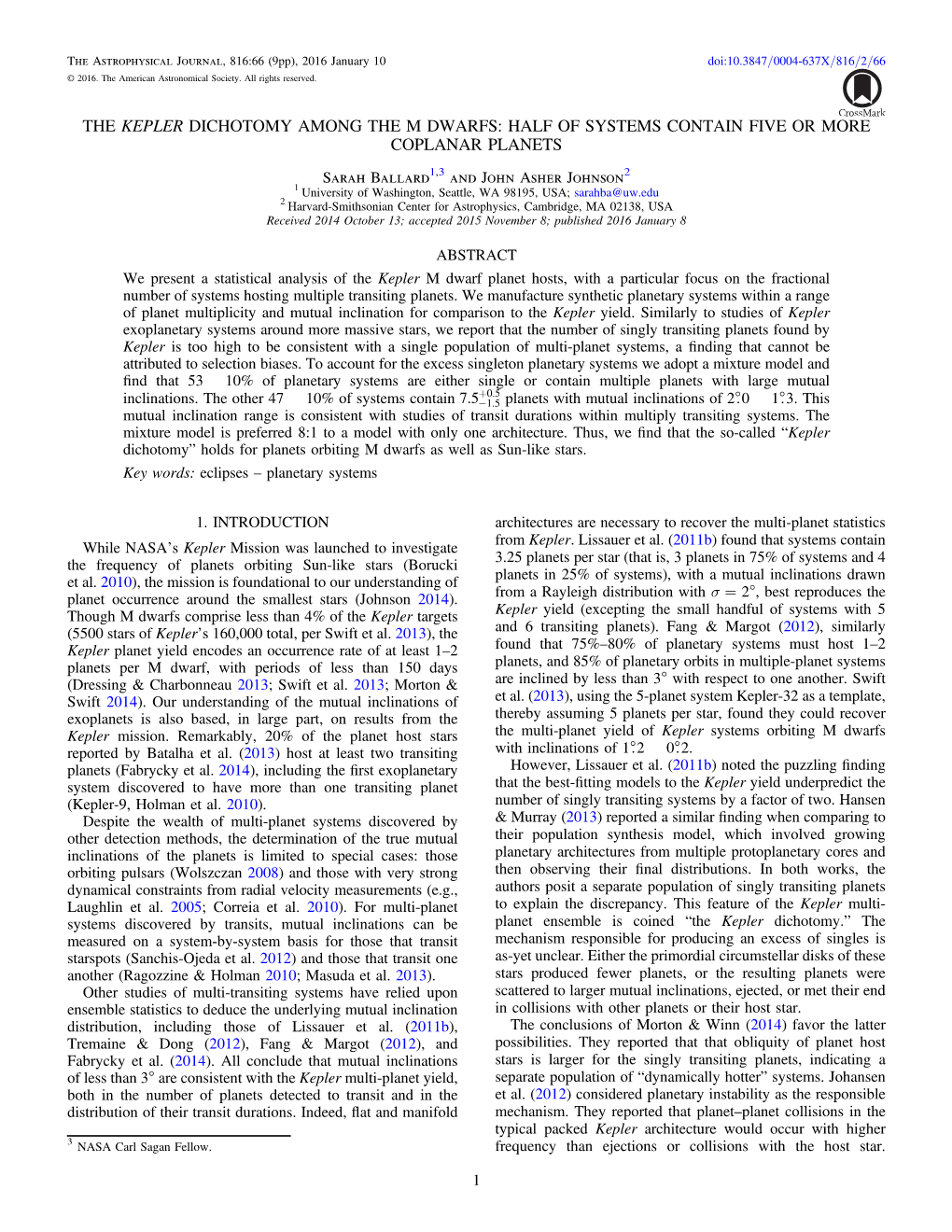 The Kepler Dichotomy Among the M Dwarfs: Half Of