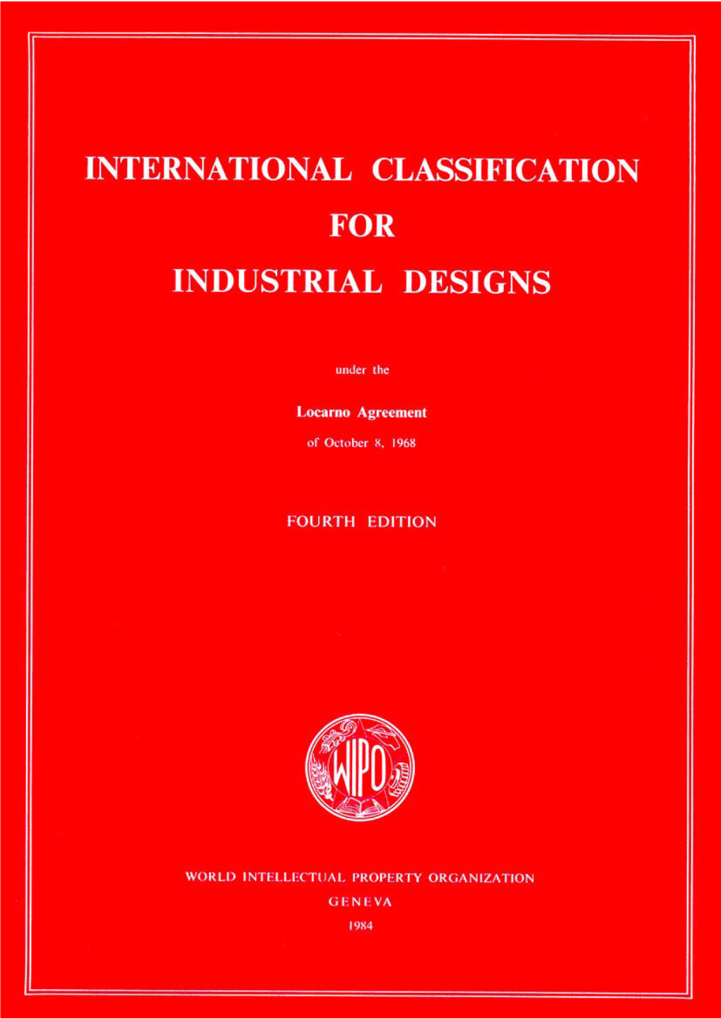 International Classification for Industrial Designs (Locarno