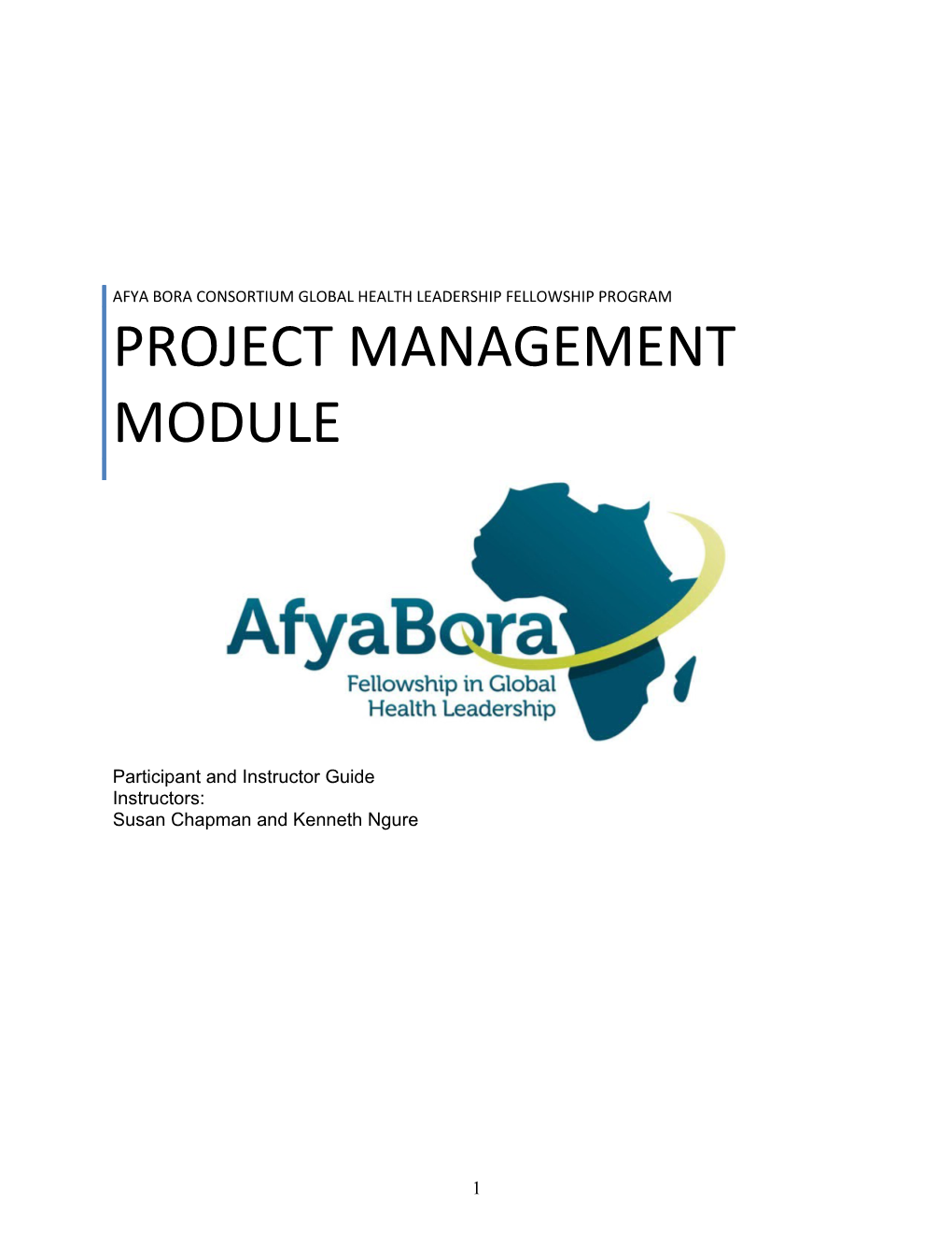 Project Management Module