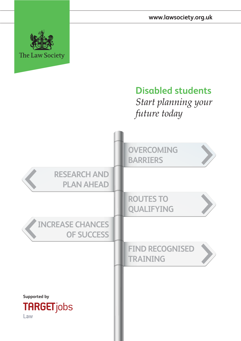 Disabled Students Start Planning Your Future Today