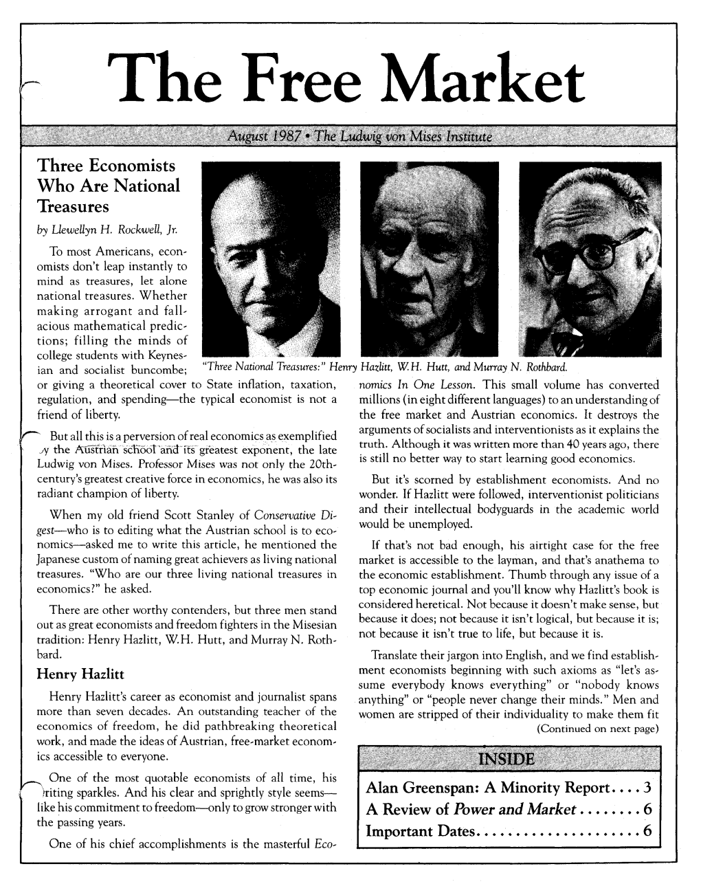 The Free Market