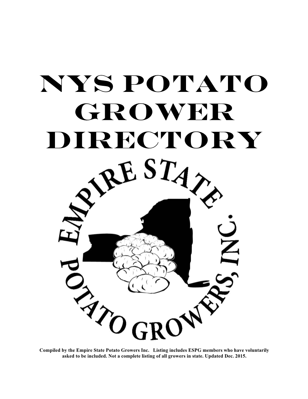 NYS Potato Grower Directory