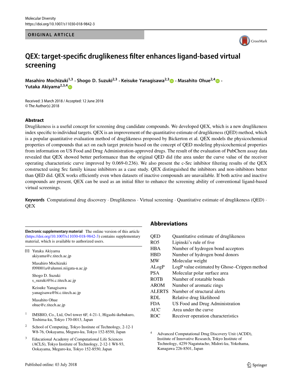 QEX: Target-Specific Druglikeness Filter Enhances Ligand-Based Virtual