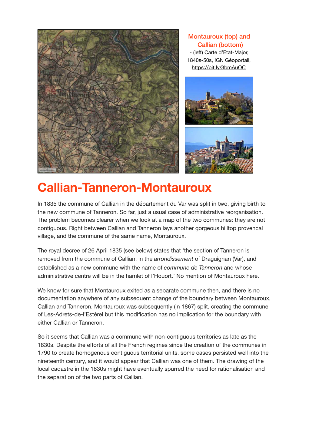 Callian-Tanneron-Montauroux
