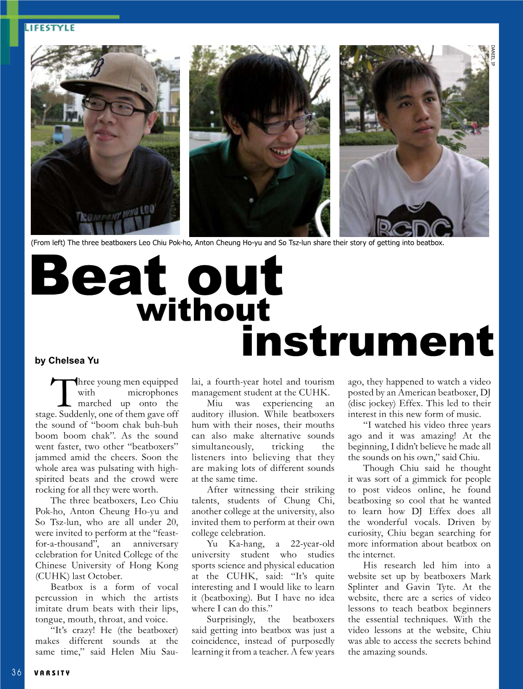 Beat out Without Instrument