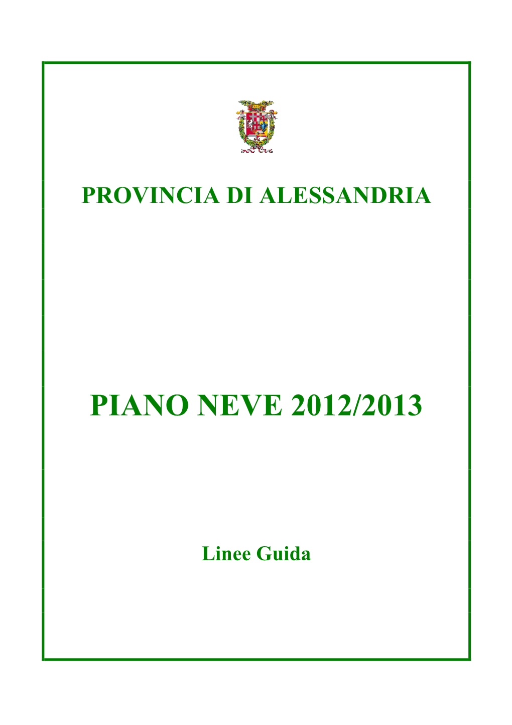 Linee Guida Piano Neve 2012-2013 BOZZA Finale