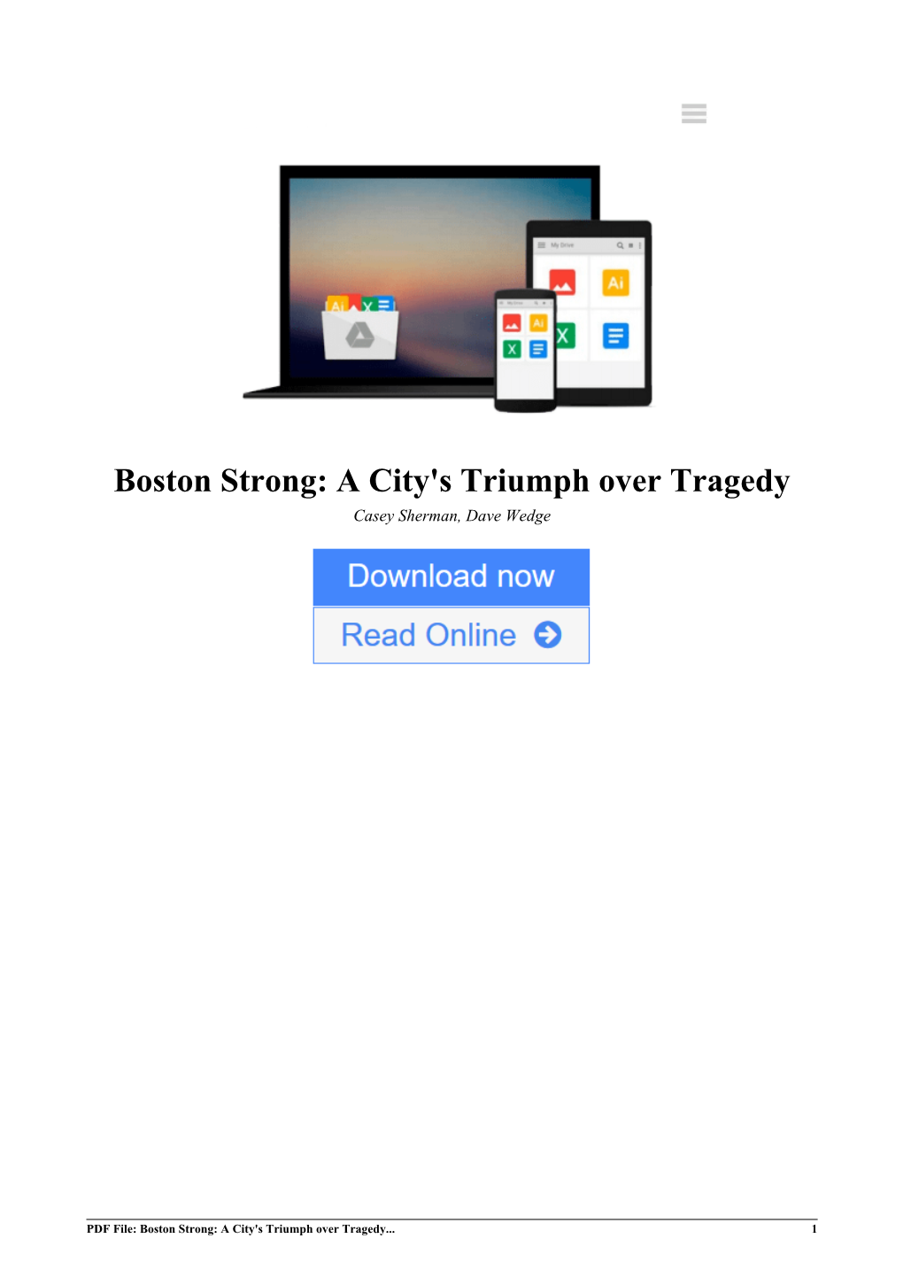 [NGRB]⋙ Boston Strong: a City's Triumph Over Tragedy by Casey