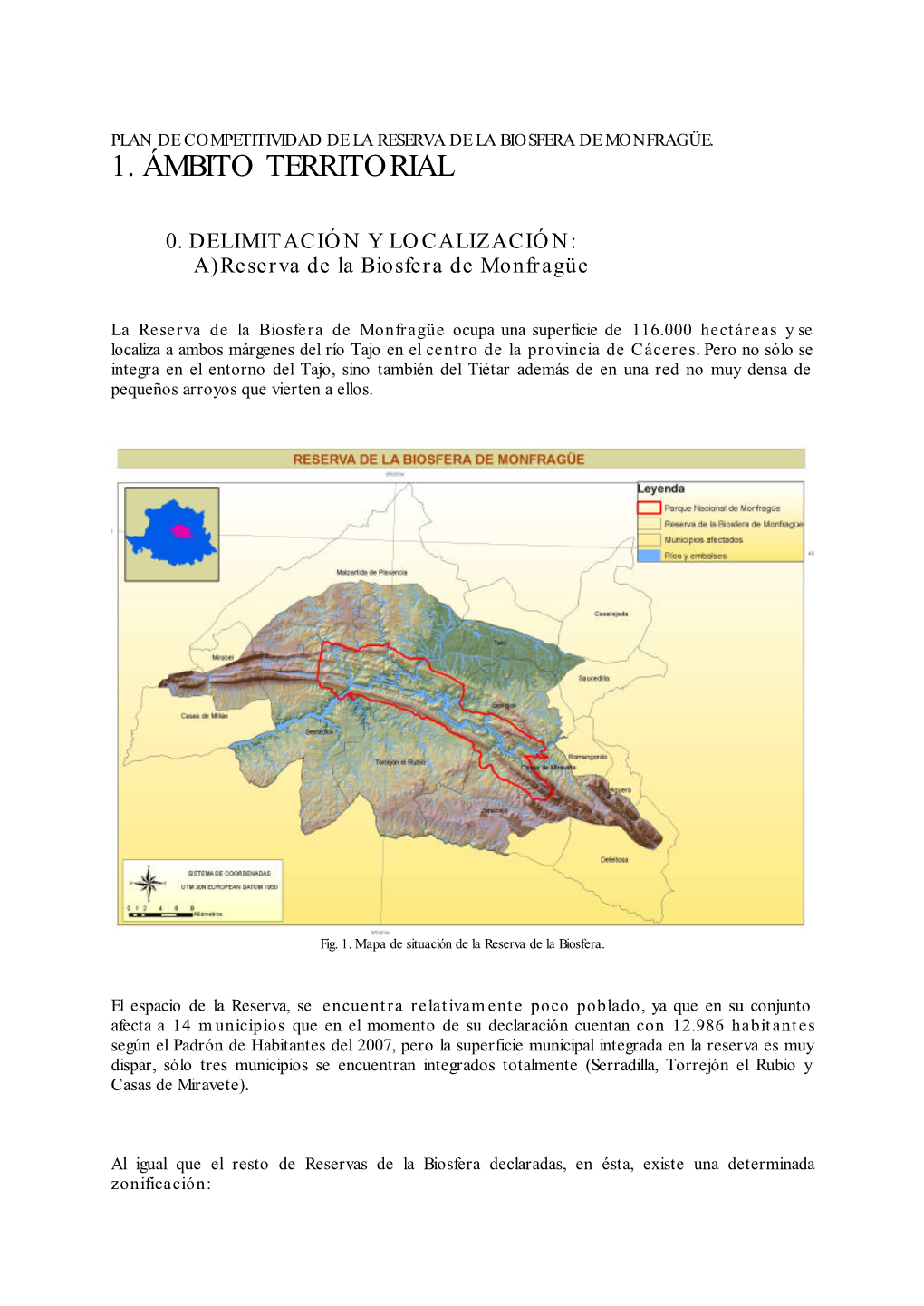 Ámbito Territorial-Plan De Competitividad De La Reserva De La