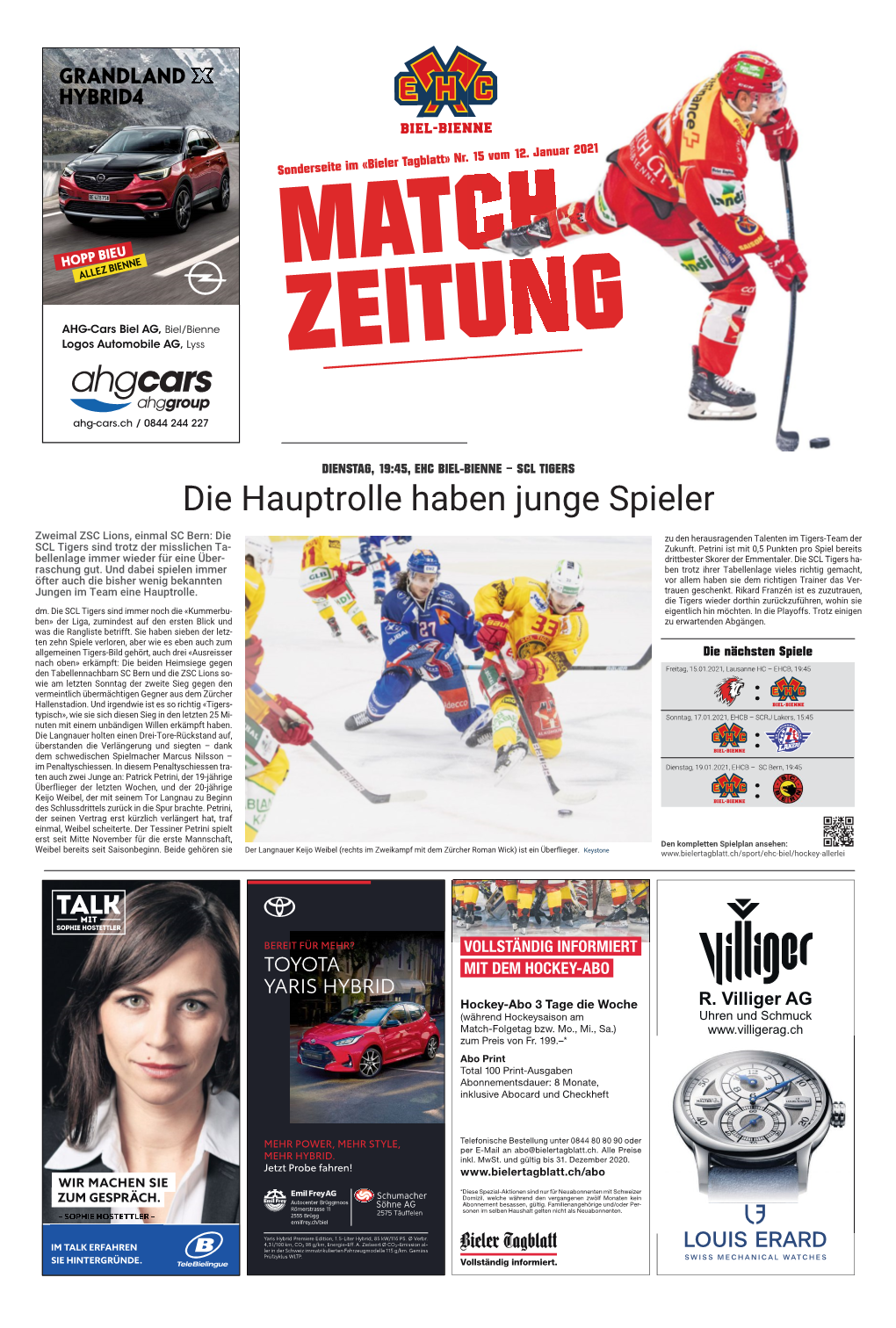 Matchzeitung Vom 12.01.2021 (PDF, 6.55