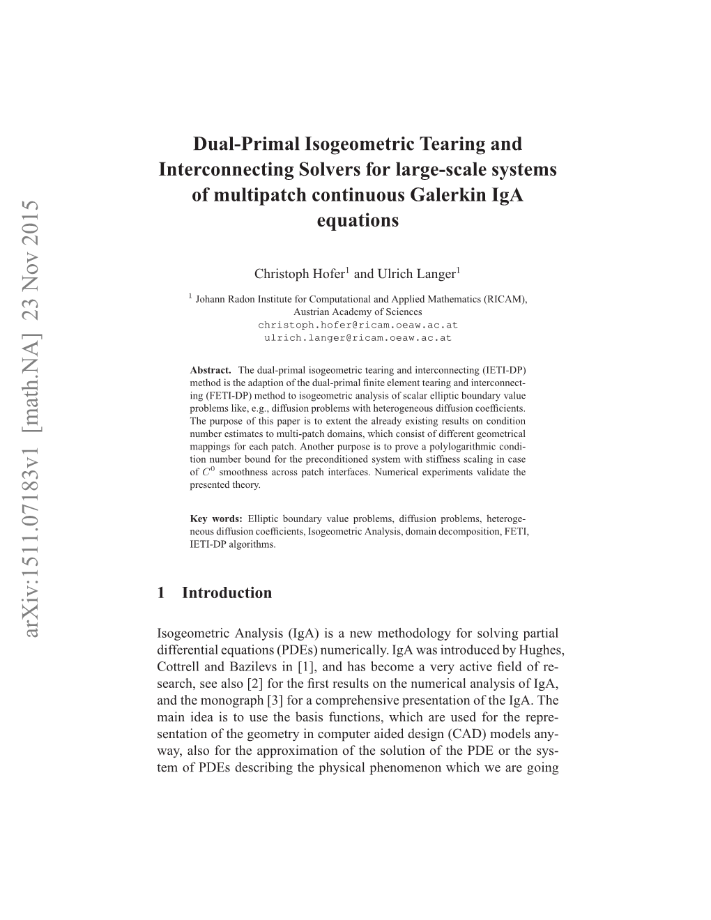 Dual-Primal Isogeometric Tearing and Interconnecting Solvers for Large