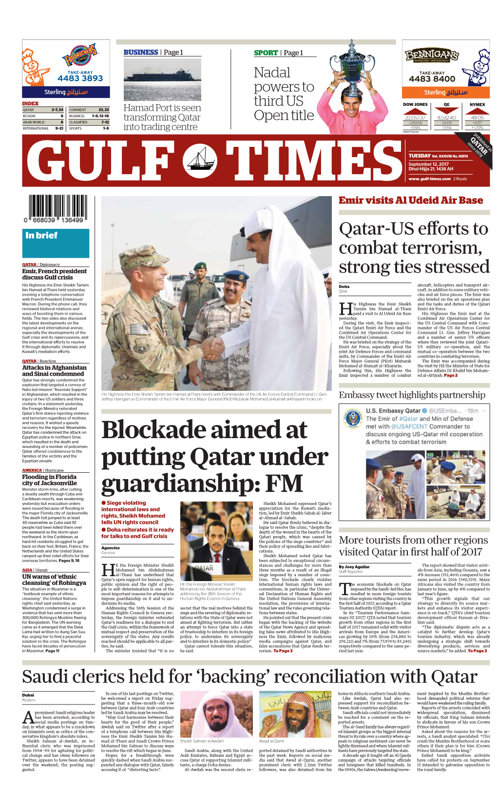 Blockade Aimed at Putting Qatar Under Guardianship