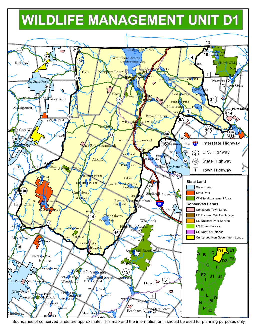 Wildlife Management Unit D1