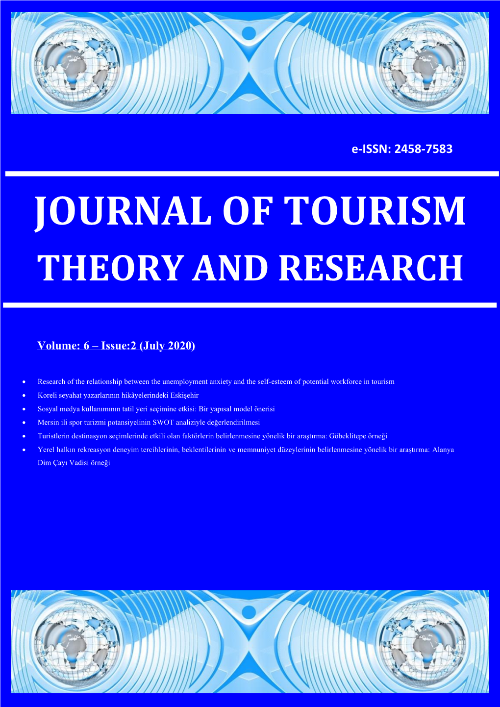 Journal of Tourism Theory and Research