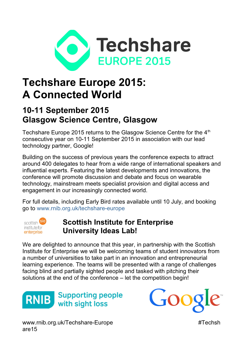 Techshare Europe 2015