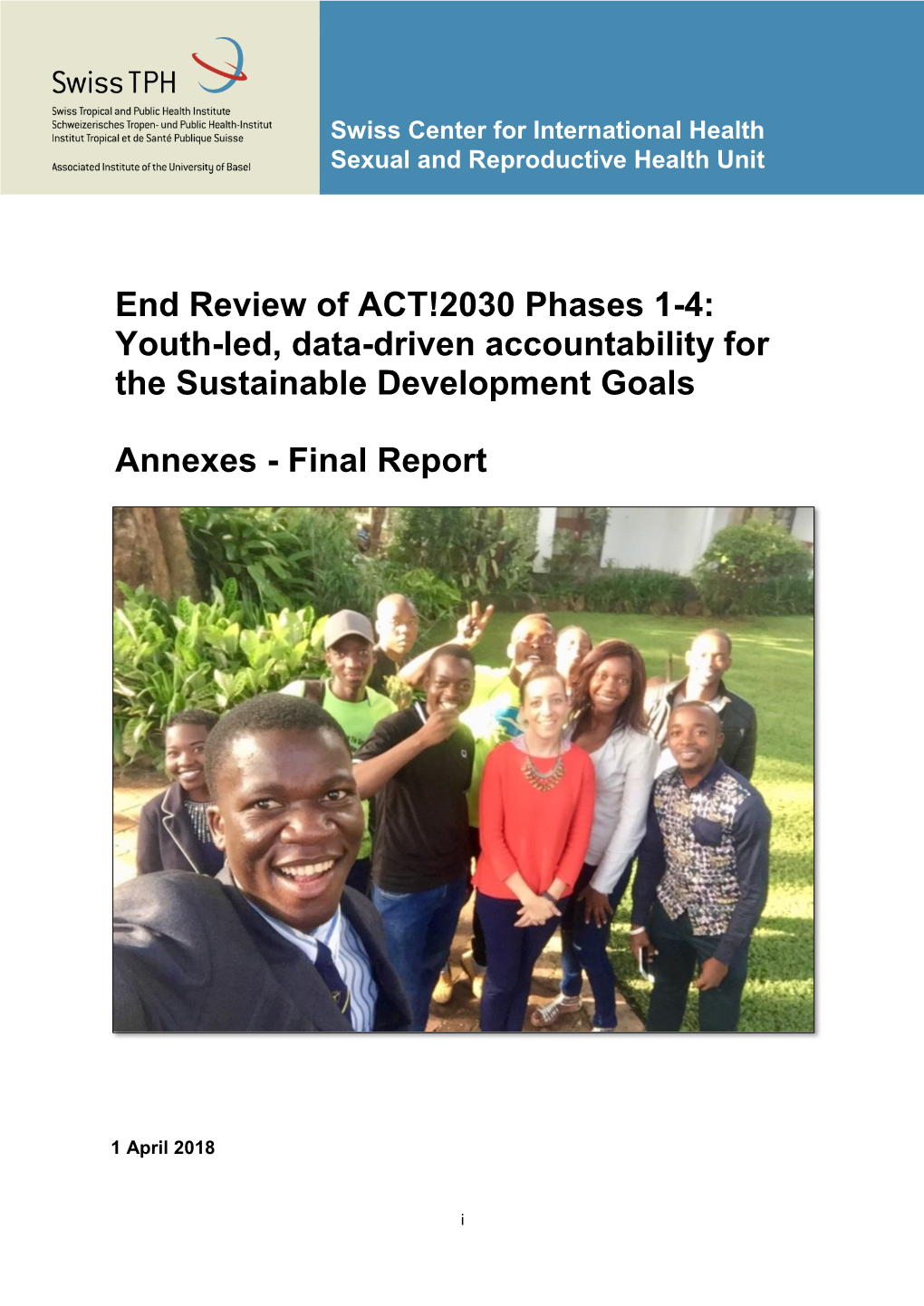 2030 Phases 1-4: Youth-Led, Data-Driven Accountability for the Sustainable Development Goals