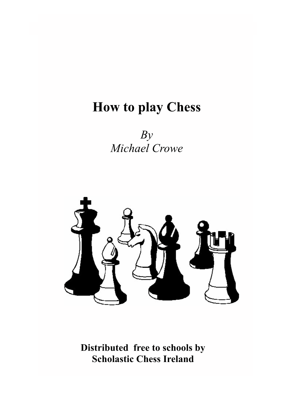 How to Play Chess Page 1