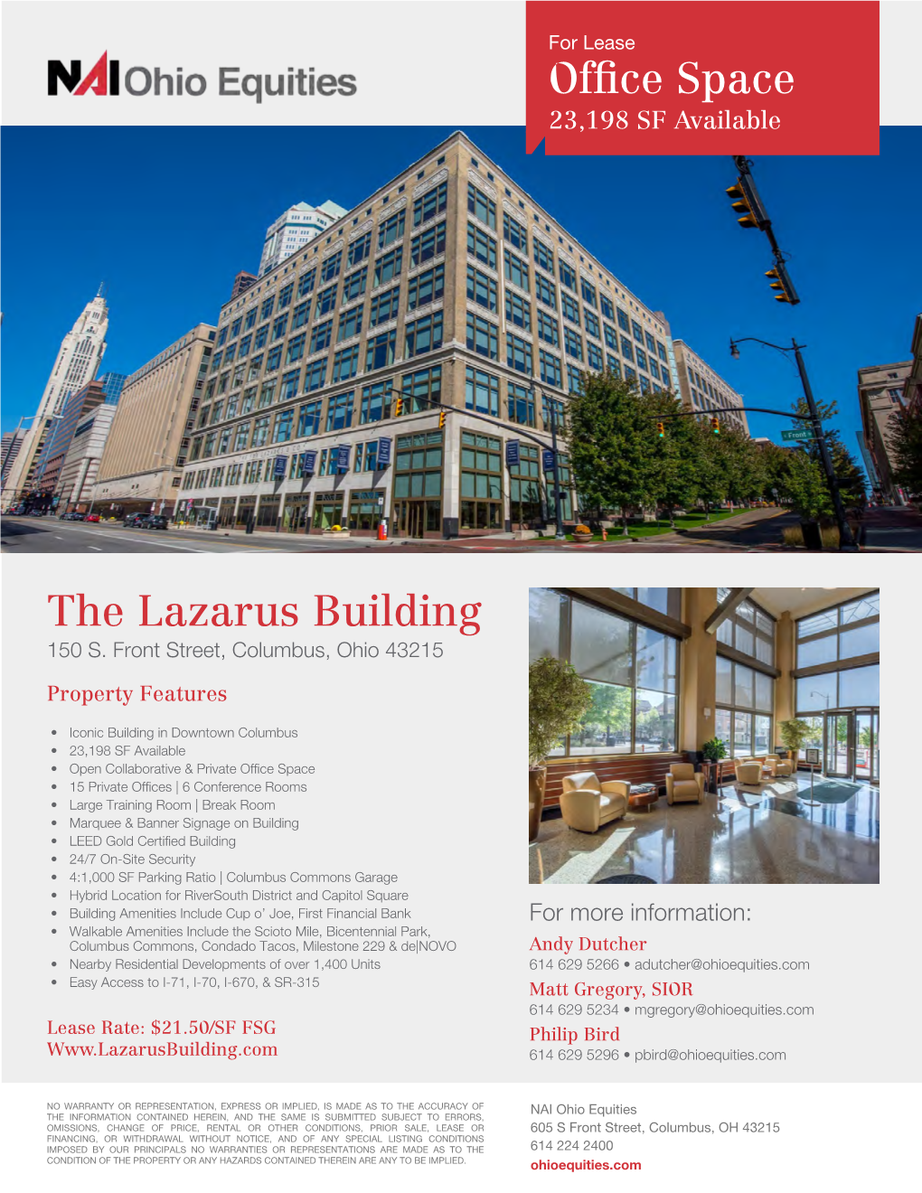 The Lazarus Building Office Space