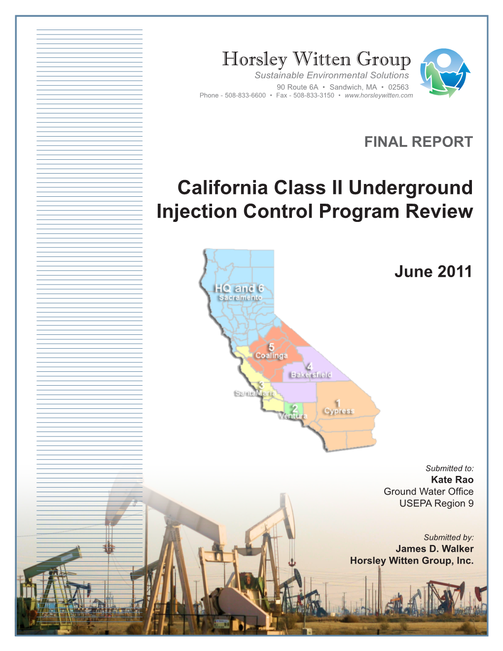 California Class II Underground Injection Control Program Review