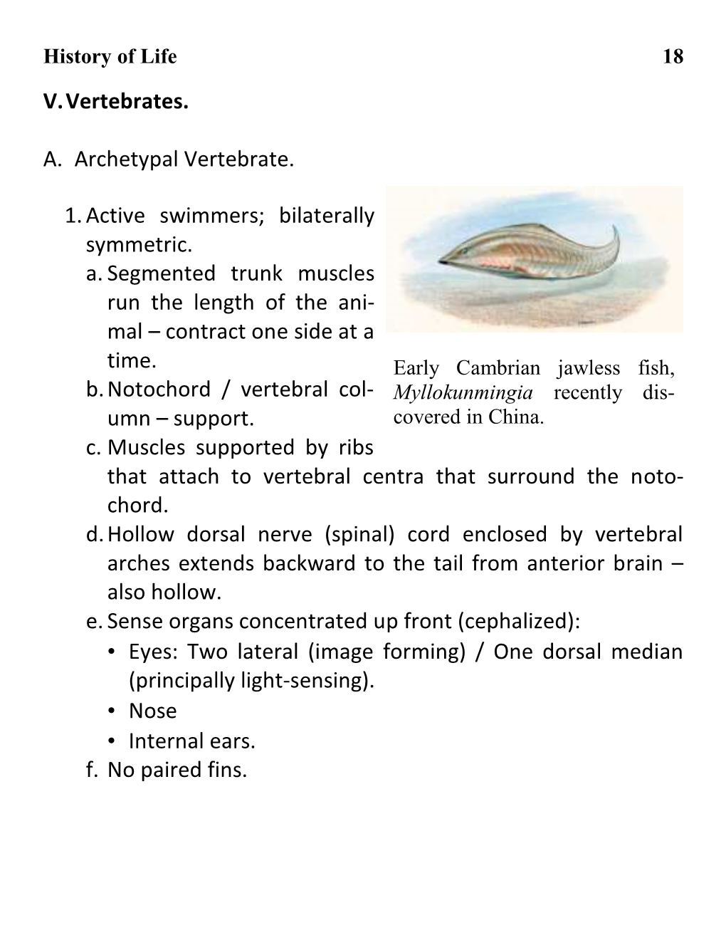 History of Life-10-V-VII.Docx