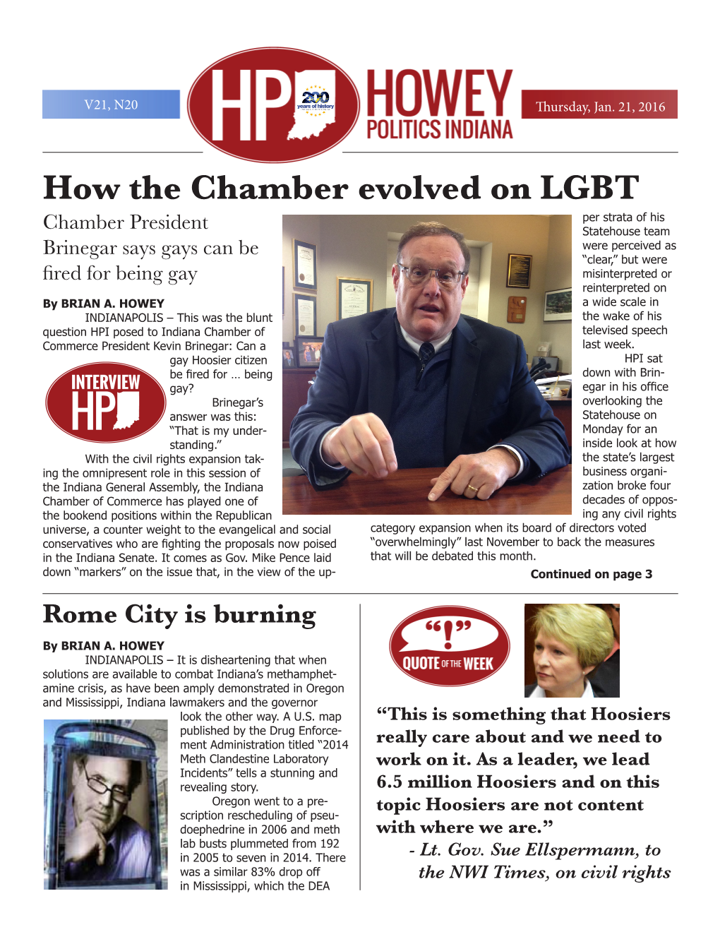 How the Chamber Evolved on LGBT