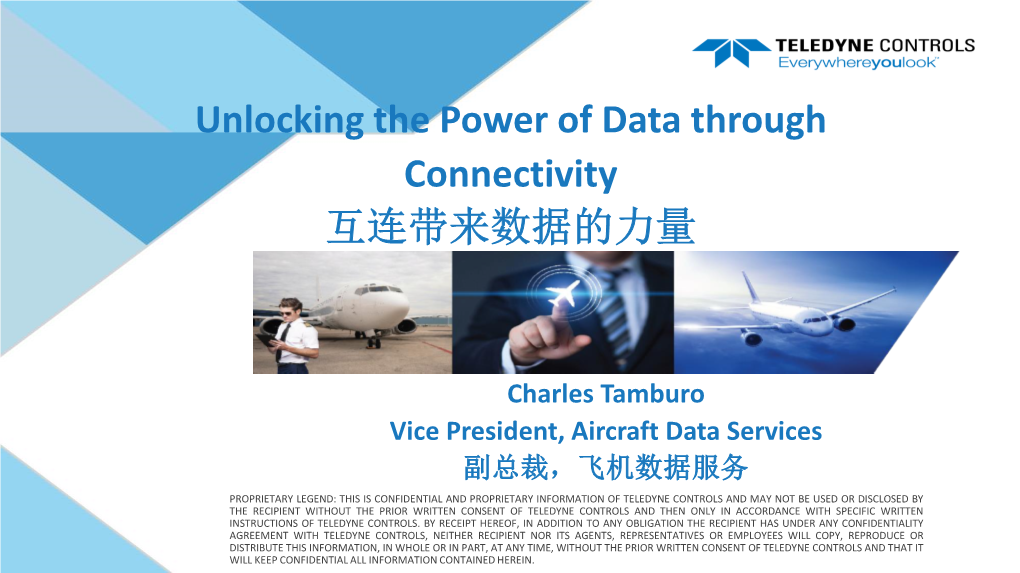 Unlocking the Power of Data Through Connectivity 互连带来数据的力量