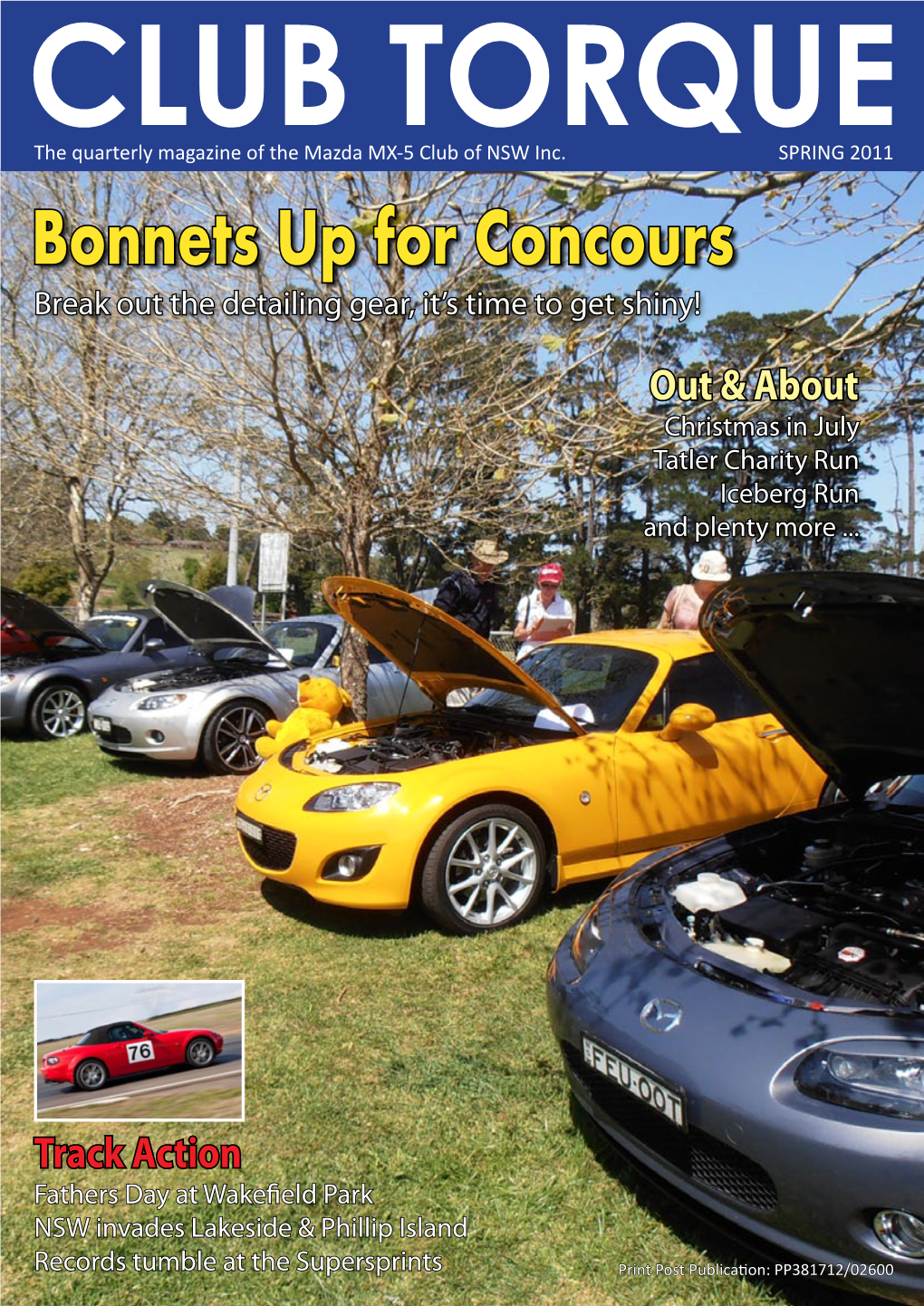 Bonnets up for Concours Break out the Detailing Gear, It’S Time to Get Shiny!