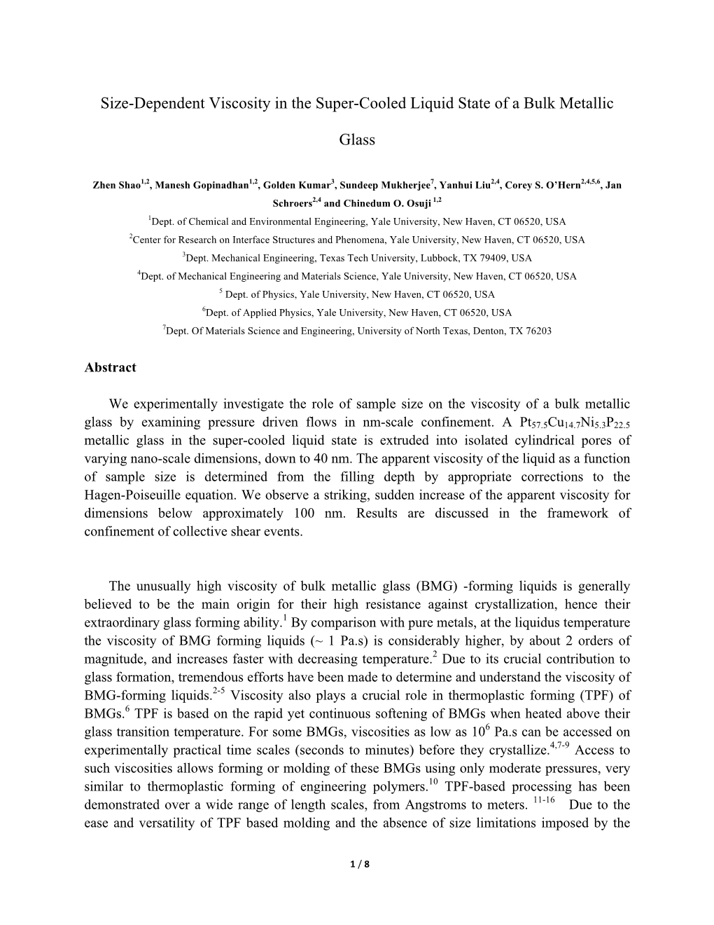 Size Dependent Viscosity of BMG Nanorods 05062013