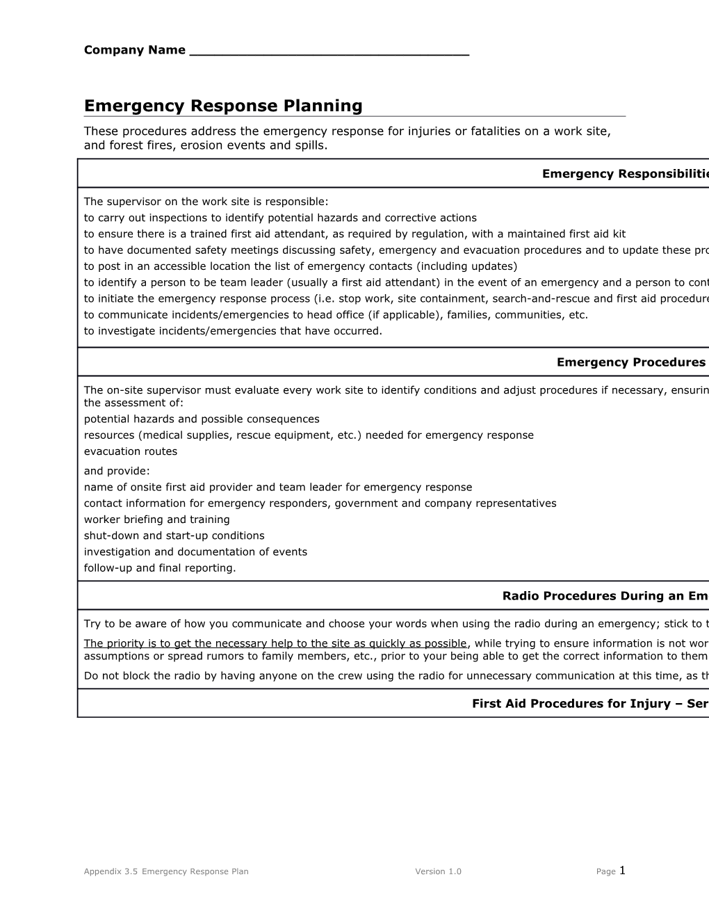 First Aid Assessment Worksheet